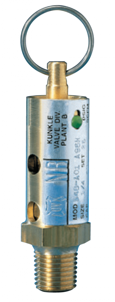 140 PSI Steam ASME Section IV Hot Water 3/4 0537-D01AHM0140 Bronze Kunkle Pressure Relief Valve